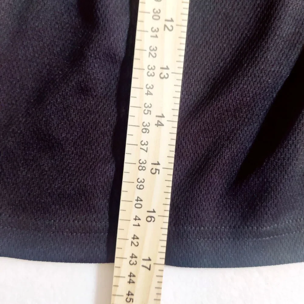 Old Navy Boys Active Wear Shorts Training Black Red Size 10-12 Drawstring